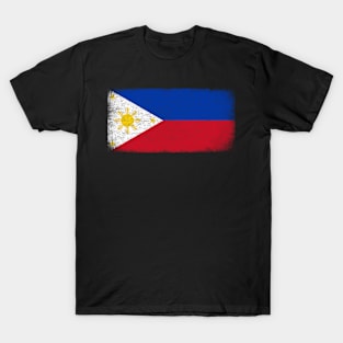 Philippines Flag Vintage T-Shirt